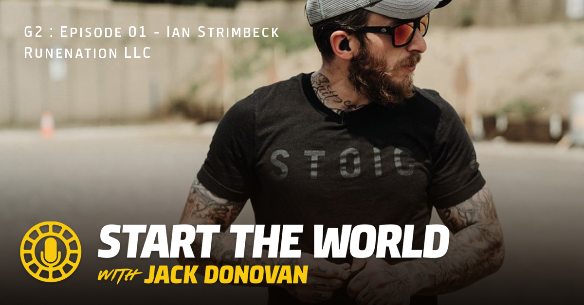New Podcast with Ian Strimbeck from Runenation LLC